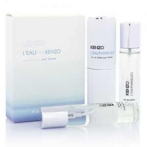 KENZO L'EAU PAR, женский дорожный набор 3*20 мл