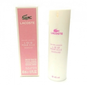 LACOSTE L.12.12 POUR ELLE SPARKLING, женский компактный парфюм 45 мл