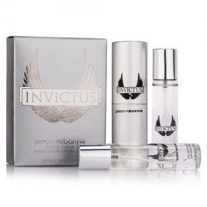 PACO RABANNE INVICTUS, мужской дорожный набор 3*20 мл