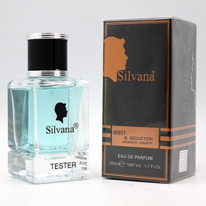 SILVANA M801 B. SEDUCTION, парфюмерная вода для мужчин 50 мл