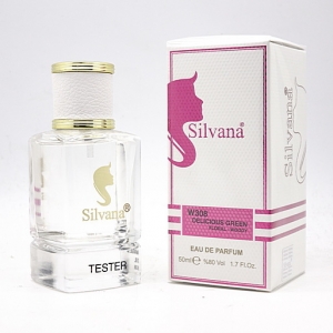 SILVANA W308 DELICIOUS GREEN, парфюмерная вода для женщин 50 мл