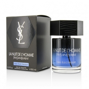 YVES SAINT LAURENT LA NUIT DE L'HOMME EAU ELECTRIQUE, туалетная вода для мужчин 100 мл